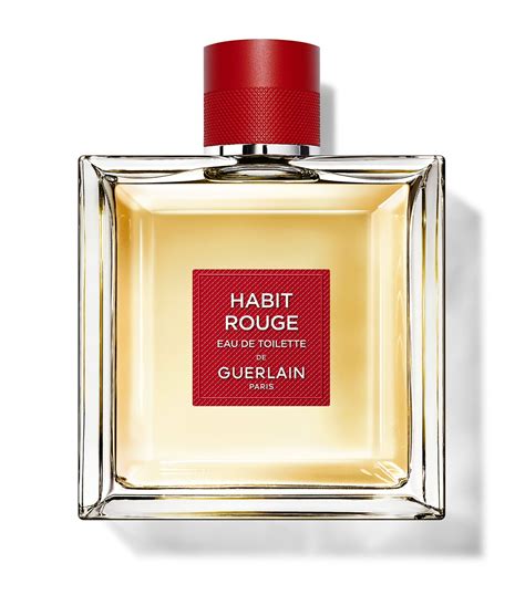 eau de toilette habit rouge de guerlain|guerlain eau de toilette vetiver.